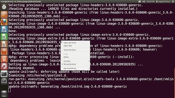 How to Install Kernel 3.6 in Ubuntu 12.04