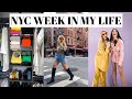 NYC week in my life: professional organizers change my LIFE, gals on the go shoot, prep for nyfw