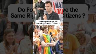 Do Foreigners Have The Same Rights As US Citizens ? #charliekirk #debate