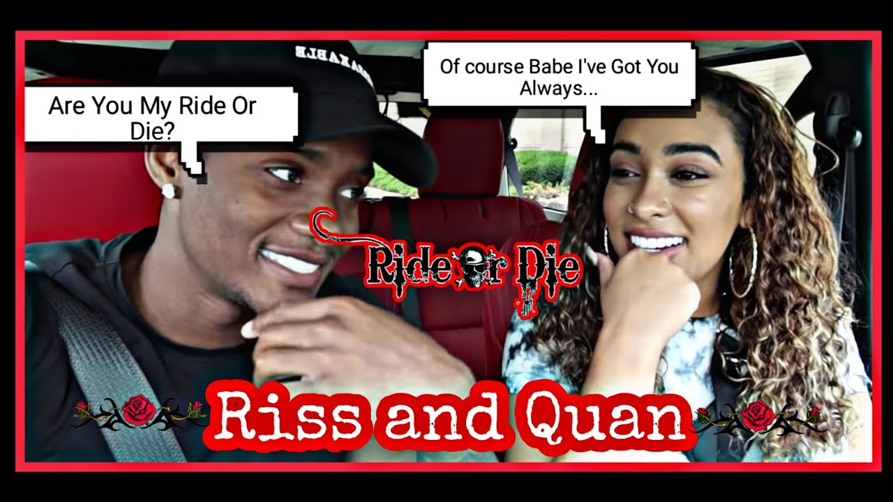 Riss And Quan, This Is Why People Say Rissa Is A Real One And Quans Ride Or...