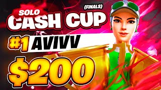 1ST PLACE SOLO VICTORY CASH CUP FINALS 🏆 ($200) | Avivv