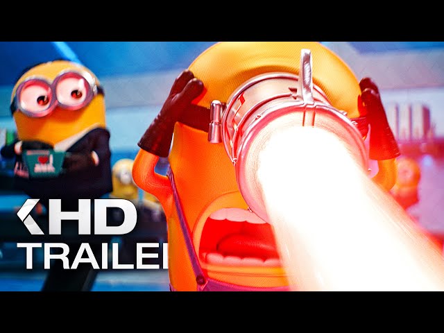 The Minions Get Freaky Superpowers! - DESPICABLE ME 4 New Trailer (2024) class=