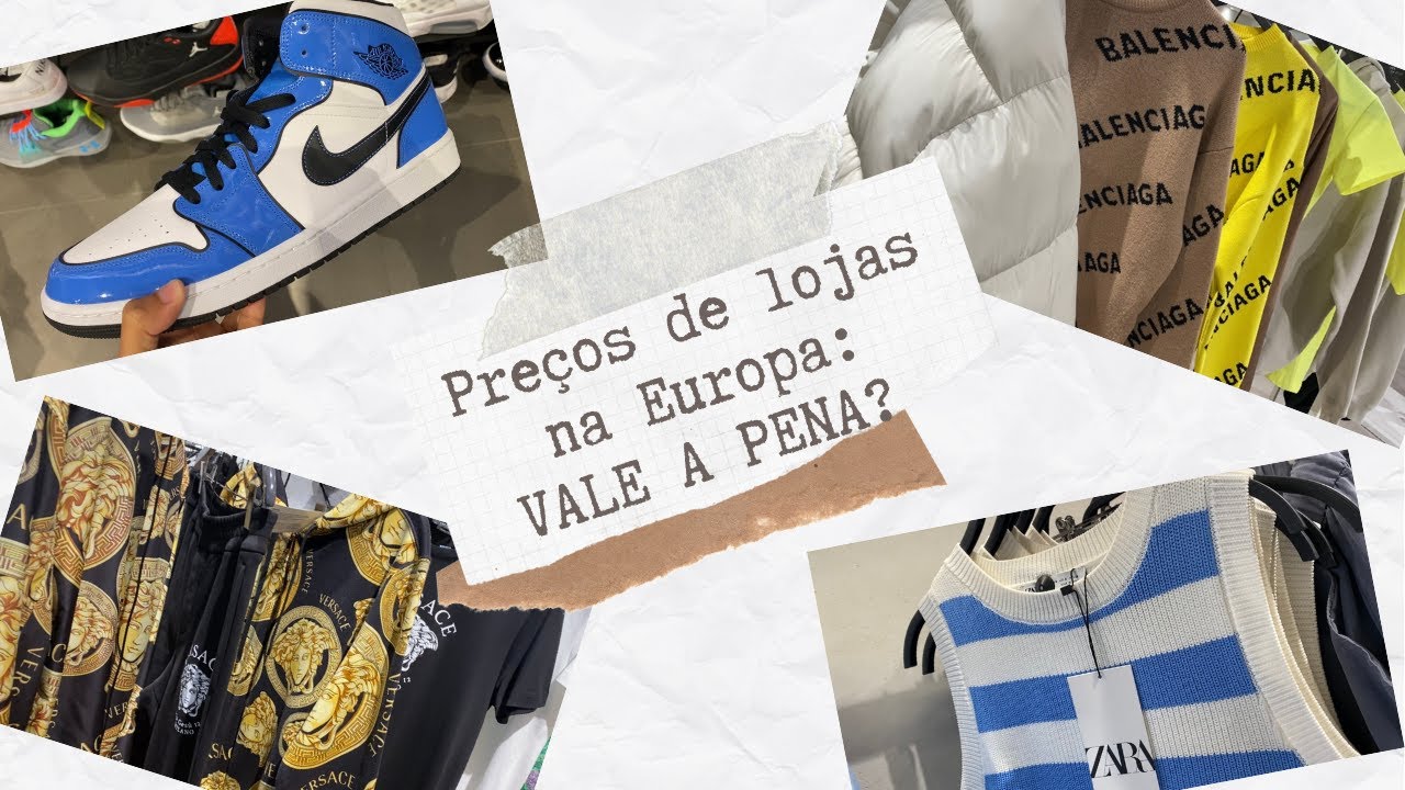 TOUR de LOJAS na Europa (Luxemburgo) - Mostrando PREÇOS