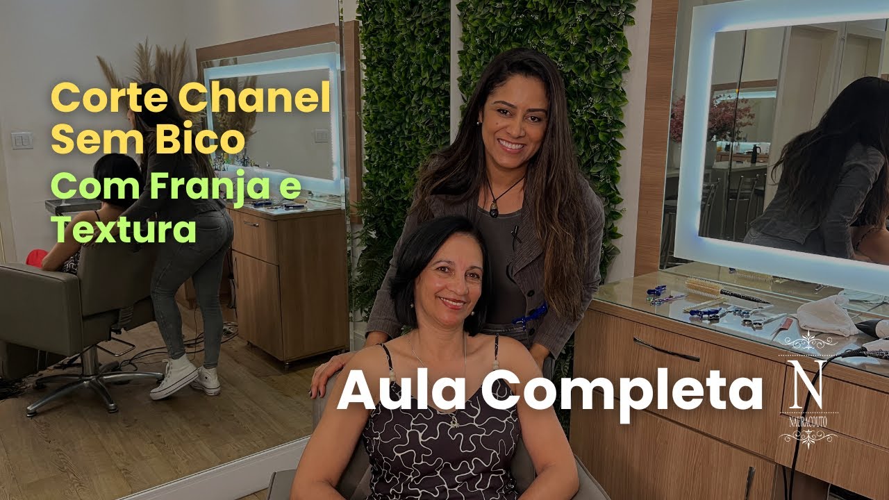 #corte #chanel sem bico com #franja