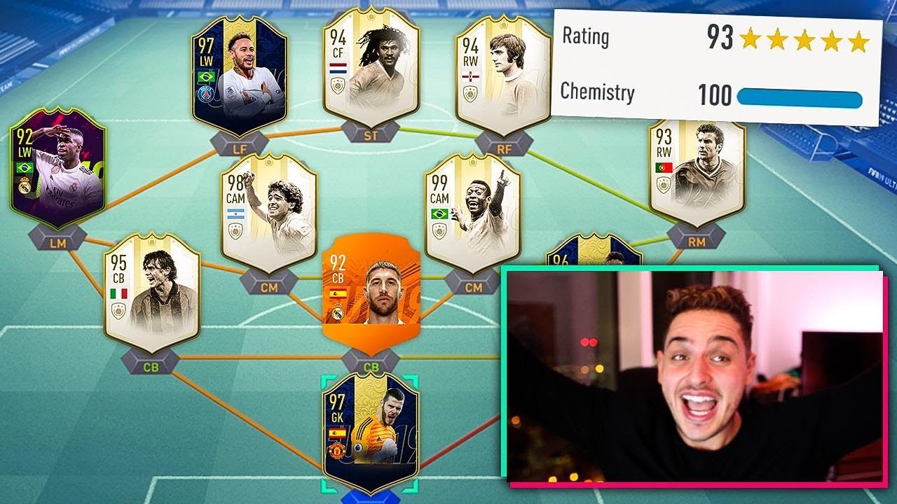 Most Prime Icons In A 193 Fut Draft World Record Fifa 19 Fut Draft Challenge