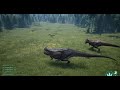Par de T-Rex no Semi Realismo - The Isle - Nycta 3