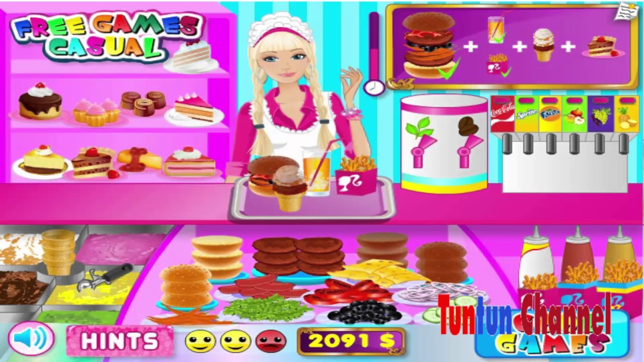 game barbie cooking