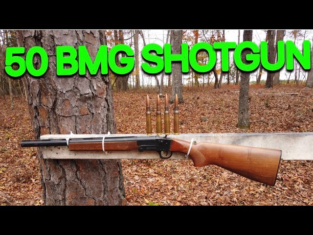 Shooting a .50 BMG Round out of a 12 Gauge Shotgun (VIDEO) - OTF,  Switchblade, Stiletto