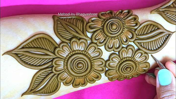 RAKHI SPECIAL SIMPLE MEHENDI DESIGNS || VERY EASY SHADED ARABIC HENNA MEHNDI DESIGNS FOR FRONT HANDS
