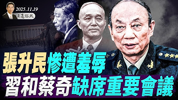张升民惨遭羞辱，习和蔡奇缺席重要会议；俄乌停火新主张，乌克兰坚定拒绝；胆大包天，孙雯伪造州长签名(天亮论政第1802集 20251119) #天亮时分