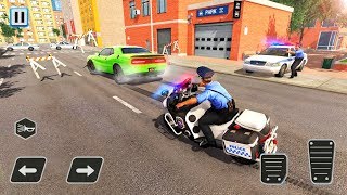 Police Moto Bike Chase - Police Simulator: Officer On Duty - Android Gameplay FHD screenshot 2