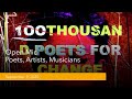 100 thousand poets 4 change open mic  north florida poetry hub poets artists and musicians