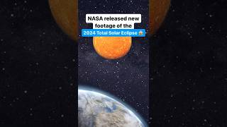 NASA released new footage from the 2024 Total Solar Eclipse ☀️🌑🌎😱🤯