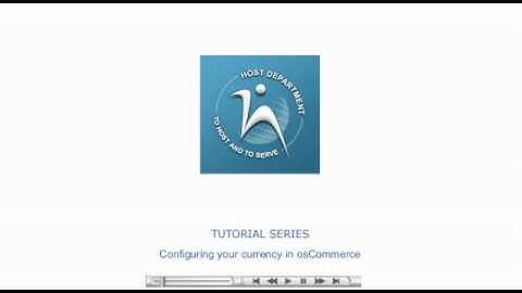 How to Configure your Currency in osCommerce - Host Department LLC