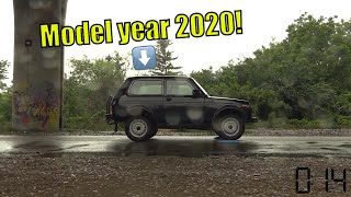 2020 Lada Niva 4X4 Test On Rollers - Carcaine