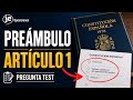 📘 Test Constitución Española | Pregunta de examen de oposiciones | Preámbulo