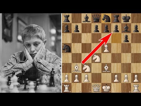 Bobby Fischer beats a Grandmaster in 10 moves! (But Reshevsky plays on)