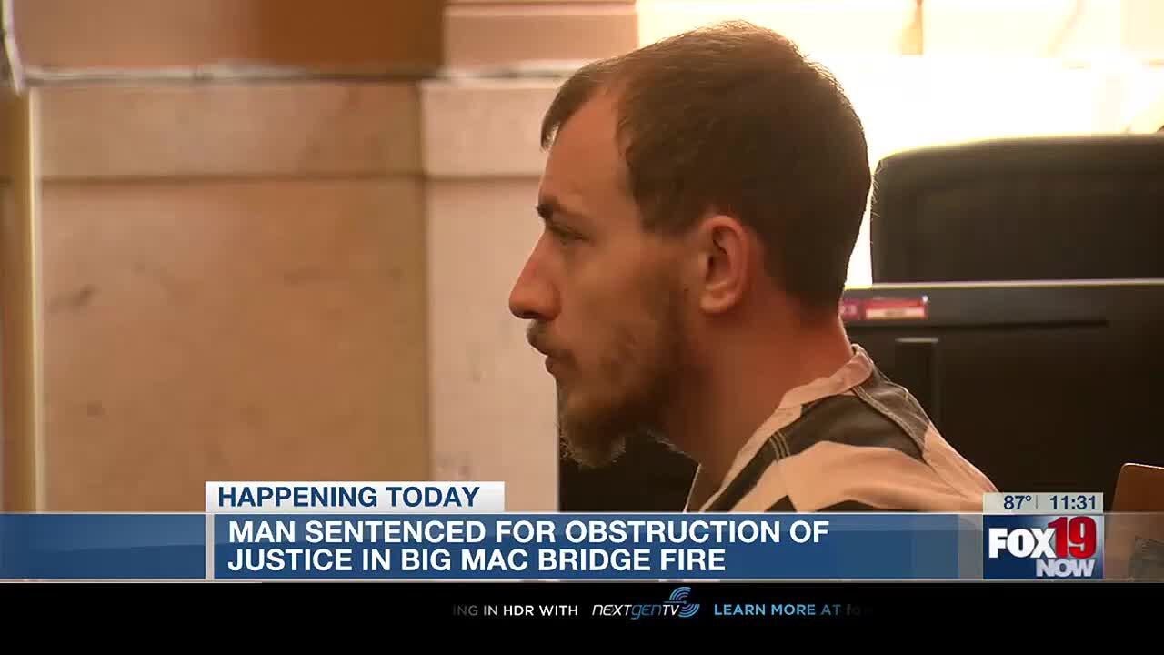Man involved in Big Mac Bridge fire sentenced