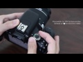 Basic setup tutorial of your first dslr canon eos 800d