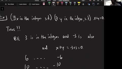 Introduction to Proofs Lecture 9: Multiple Quantifiers