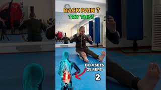 Dou You Have Lower Back Pain ? Do This Exercise ! #Lowerbackpain #Backpain #Training #Lesson #Back