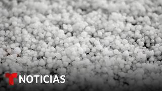 Decenas de personas resultan heridas por una tormenta de granizo en Italia | Noticias Telemundo