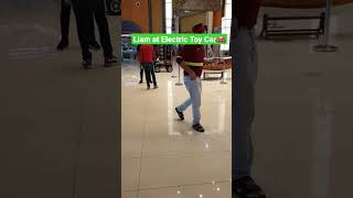 Liams Playtime Riding At Electric Toy Car