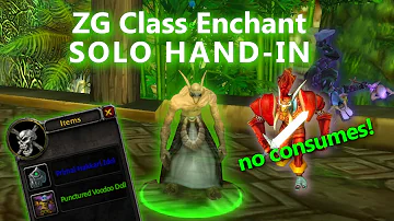 Do ZG enchants take up buff slot?