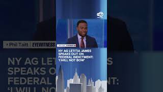 NY AG Letitia James speaks out on federal indictment: 'I will not bow' Information