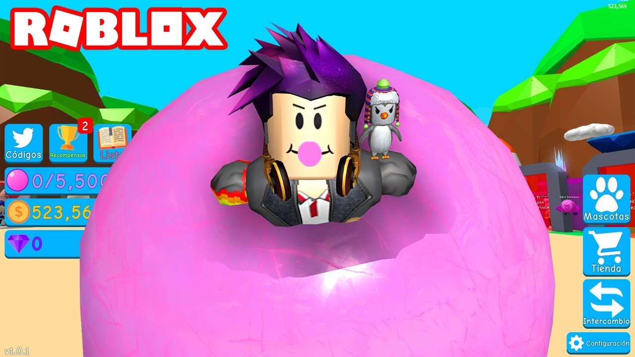 Mi Primer Record En Roblox Bubble Gum Simulator 😂 Youtube