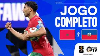 AO VIVO: HAITI X MARROCOS | COPA DO MUNDO FIFA™ 2026 | 3ª RODADA | FASE DE GRUPOS
