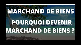 Pourquoi devenir marchand de biens 