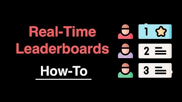 Create & Scale Real-Time Leaderboards (for Games & Apps)