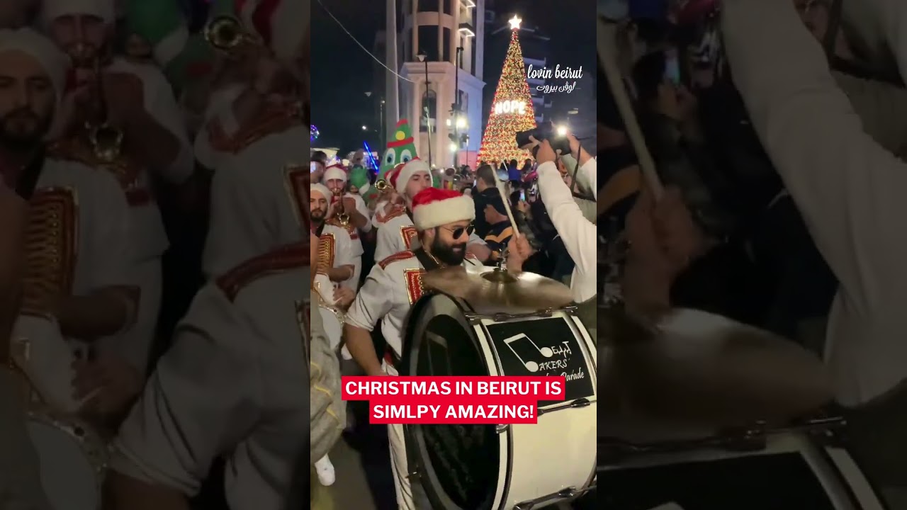 The joy and wonder of Christmas in Beirut are truly unparalleled!