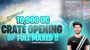 DP-28 GILDED JADE DRAGON - CRATE OPENING & MAXING OUT | $10,000 UC | PUBG MOBILE - USAMA PLAYS
