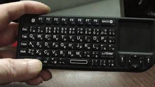 EWINのミニキーボード・パッドEW-RB05でラズパイ操作