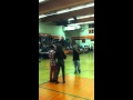 Bobby Brackins brings out Zendaya at the Power 106 Charity Game