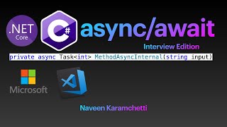 🔥 async await in C# .netcore - Interview Preparation Edition