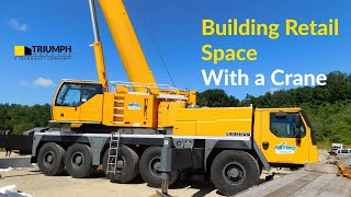 Building Modular Retail Space With A Crane