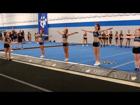 FIRST sneak 👀 of Cheer Athletics Panthers 2026! 😼❤️