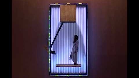 Videosculptures "sickel" 2009