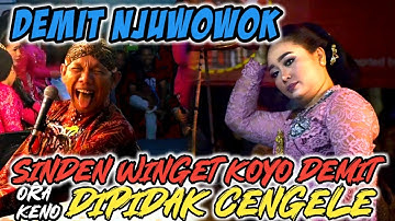 Sinden wingit koyo demit⚜️Limbukan lucu ki seno nugroho karo tatin #dalangseno #tatintitot
