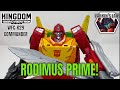 Transformers Kingdom Commander Rodimus Prime Review WFC-K29 (Retail Release), Larkin's Lair