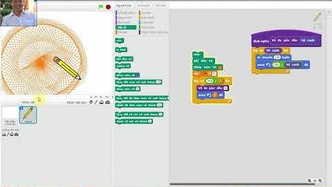 Học Scratch cấp tốc qua 50 bài tập - Bài 5: Hoa văn tròn xoay và sự kiện bấm phím