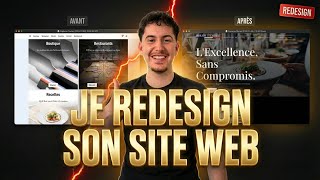 Je refait le site de Philippe Etchebest ! (Il y a du boulot...)
