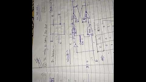 D-latch ( D-flip flop ) using enable