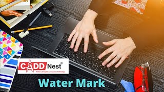CADD Nest| How to create Water Mark in MS Word screenshot 4