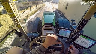POV/GoPro/driver view - JOHN DEERE 8345R with Autotrac + Eisele tridem 21000l