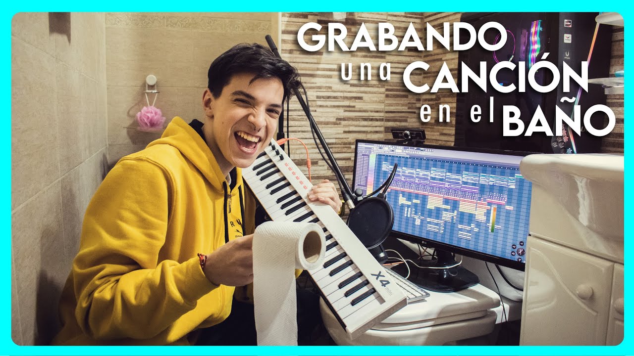 HICE una CANCIÓN COMPLETA en el BAÑO y así quedó... 🔥