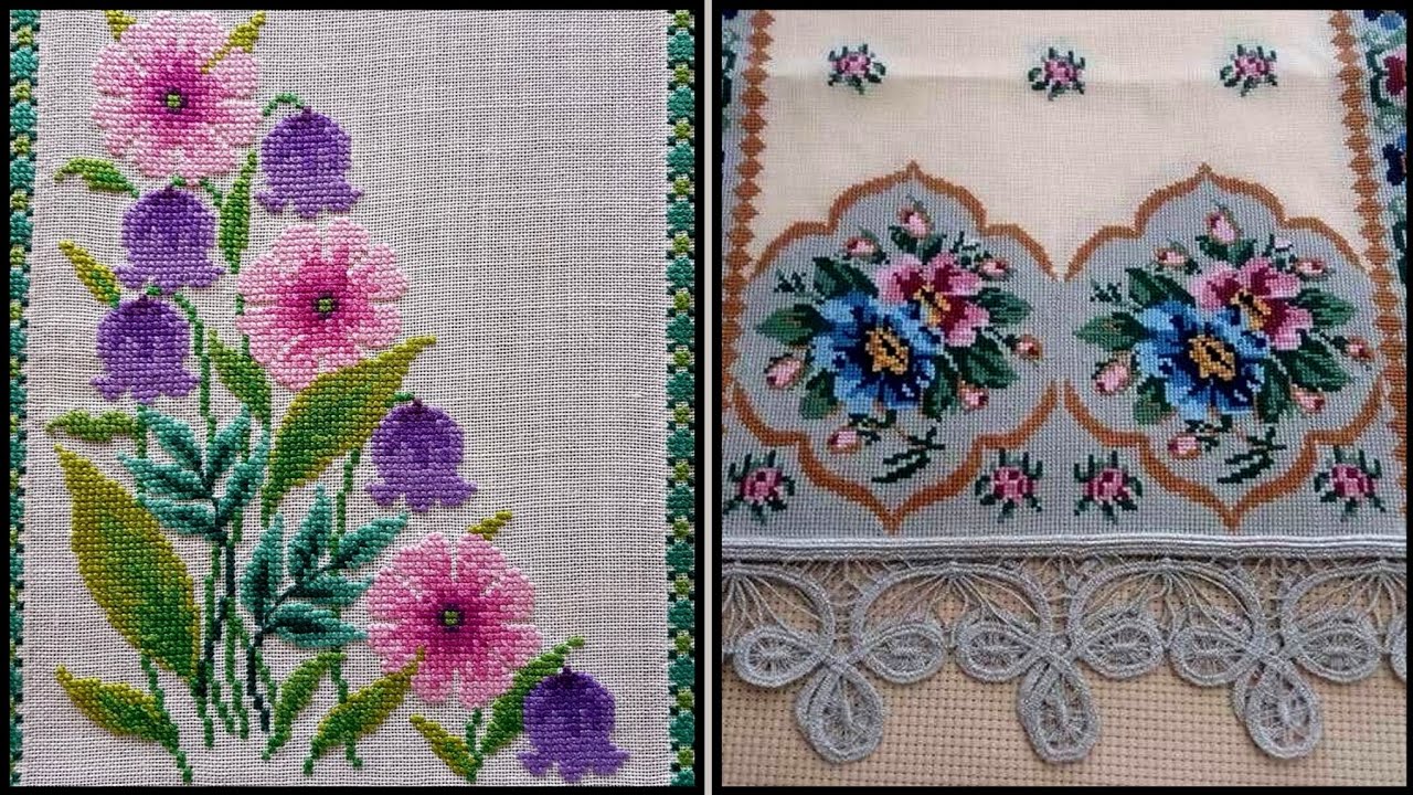 Best Cross Stitches Hand Embroidery Table Clothes Prayers Rugs Patterns